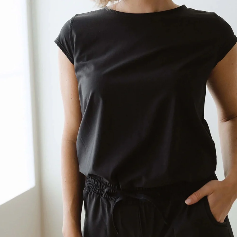 Albion Black Jumpsuit